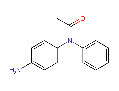 Molecular Structure of 140375-26-4 (Acetamide, N-(4-aminophenyl)-N-phenyl-)