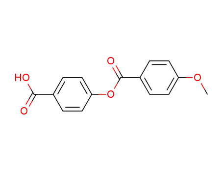 Molecular Structure of 52899-69-1 (4-(4-Methoxybenzoyloxy)benzoic acid)