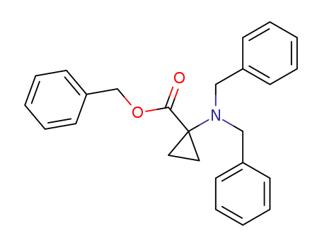 benzyl 1-(N,N-dibenzylamino)cyclopropanecarboxylate