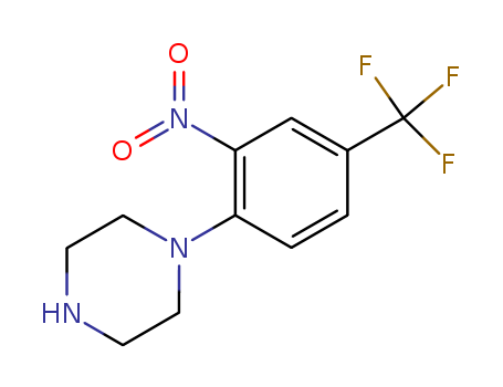N-[2-Nitro-4-(trifluoromethyl)phenyl]piperazine 58315-38-1