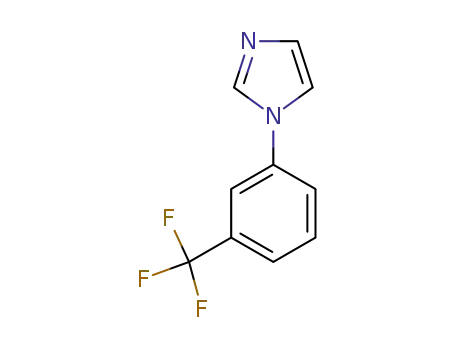 Molecular Structure of 25371-97-5 (1-(3-TRIFLUOROMETHYLPHENYL)IMIDAZOLE)