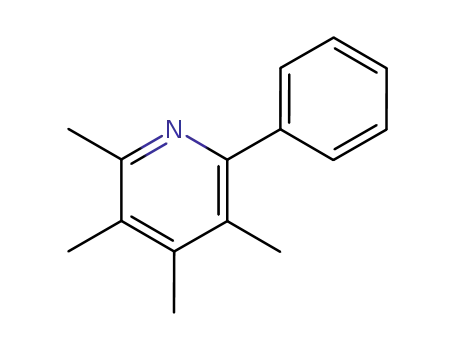 Molecular Structure of 80206-51-5 (2-phenyl-3,4,5,6-tetramethylpyridine)