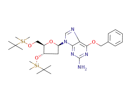 O<sup>6</sup>-benzyl-3',5'-bis-O-(tert-butyldimethylsilyl)-2'-deoxyguanosine