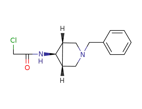 Molecular Structure of 712356-53-1 ((1α, 5α, 6α)-6N-(3-azabicyclo [3.1.0] hexyl-3-benzyl)-2-chloro acetamide)
