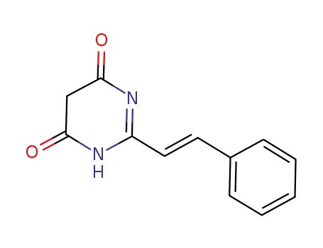 (E)-2-styrylpyrimidine-4,6(1H,5H)-dione
