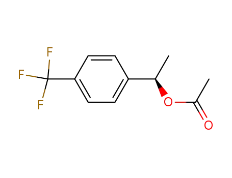 Benzenemethanol, a-methyl-4-(trifluoromethyl)-, acetate, (R)-