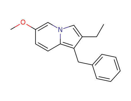 1-Benzyl-2-ethyl-6-methoxyindolizine