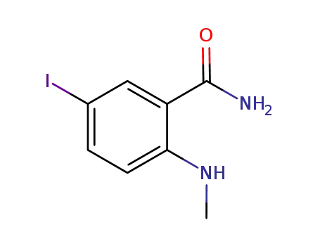 5-Iodo-2-(methylamino)benzamide