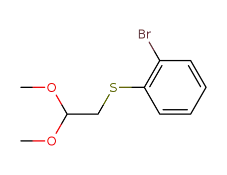 Benzene, 1-bromo-2-[(2,2-dimethoxyethyl)thio]-