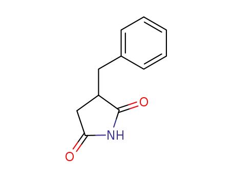 Molecular Structure of 66195-04-8 (3-benzylpyrrolidine-2,5-dione)