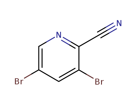 3,5-dibromopyridine-2-carbonitrile