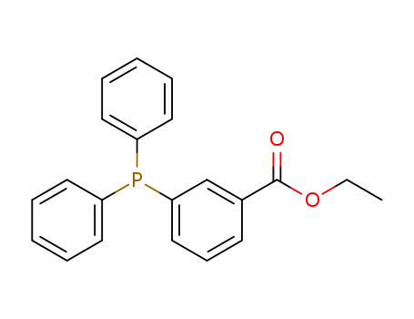 Benzoic acid, 3-(diphenylphosphino)-, ethyl ester