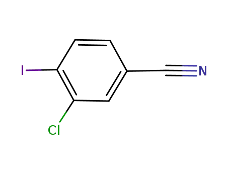 Molecular Structure of 1261686-46-7 (3-chloro-4-iodobenzonitrile)