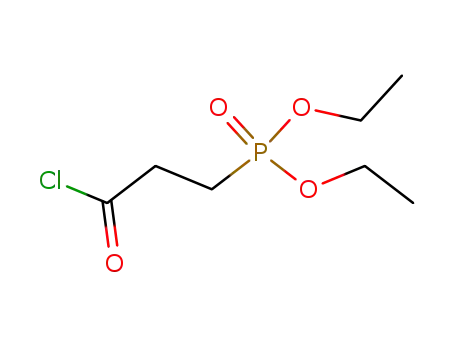 Molecular Structure of 36217-27-3 (diethyl 3-chloro-3-oxopropylphosphonate)