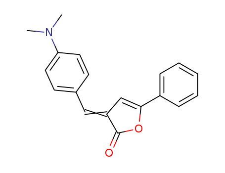 2(3H)-Furanone,3-[[4-(dimethylamino)phenyl]methylene]-5-phenyl- cas  77811-51-9