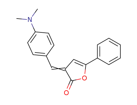 Molecular Structure of 77811-51-9 (3-[4-(dimethylamino)benzylidene]-5-phenylfuran-2(3H)-one)