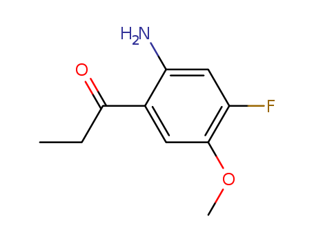 1-Propanone, 1-(2-amino-4-fluoro-5-methoxyphenyl)-