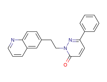 6-phenyl-2-(2-(quinolin-6-yl)ethyl)pyridazin-3(2H)-one