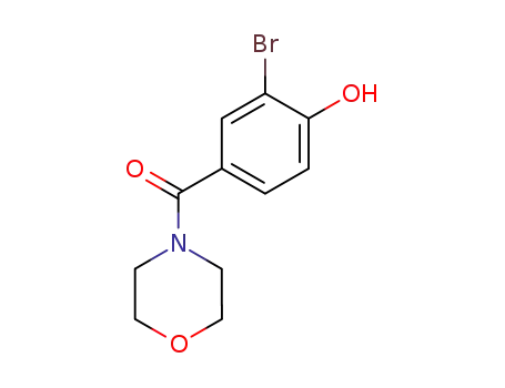 Morpholine, 4-(3-bromo-4-hydroxybenzoyl)-