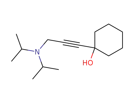 1-[3-(N,N-diisopropylamino)-1-propyn-1-yl]-cyclohexanol