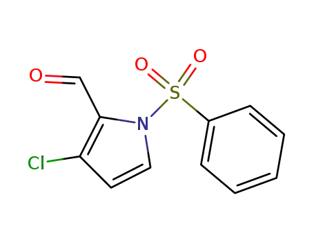 1-benzenesulfonyl-3-chloro-1H-pyrrole-2-carbaldehyde
