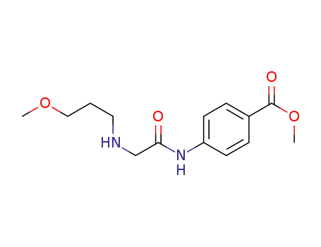 methyl 4-({[(3-methoxypropyl)amino]acetyl}amino)benzoate