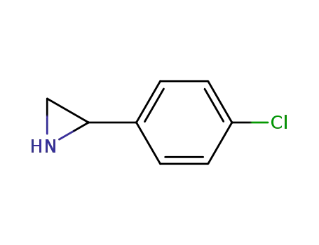 Molecular Structure of 7763-73-7 (Aziridine, 2-(4-chlorophenyl)-)