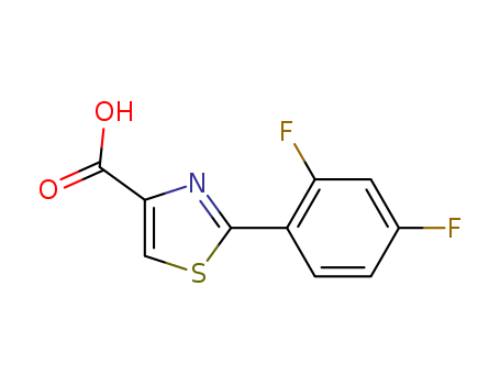 4-Thiazolecarboxylic acid, 2-(2,4-difluorophenyl)-