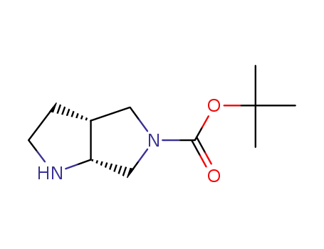Molecular Structure of 370882-39-6 ((3aR,6aR)-Tert-butyl hexahydropyrrolo[3,4-b]pyrrole-5(1H)-carboxylate)