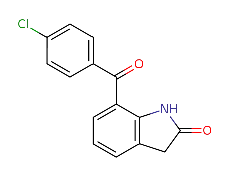 7-(4-Chlorobenzoyl)-1,3-dihydro-2H-indol-2-one