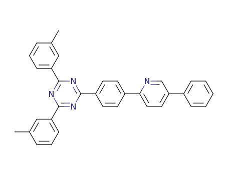 Molecular Structure of 927898-38-2 (2-[4-(5-phenylpyridin-2-yl)phenyl]-4,6-di-m-tolyl-1,3,5-triazine)
