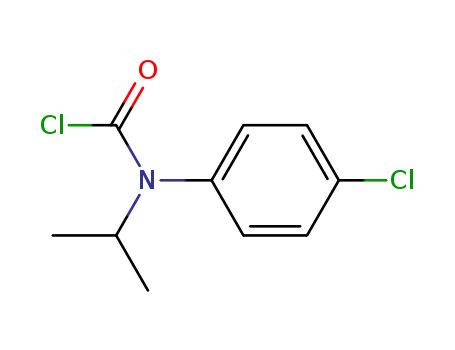 (4-chlorophenyl)(1-methylethyl)carbamic chloride