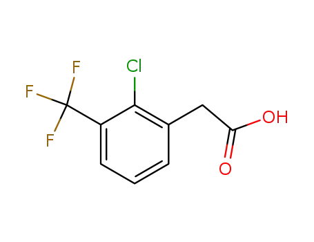 2- 클로로 -3- (TRIFLUOROMETHYL) PHENYLACETIC ACID
