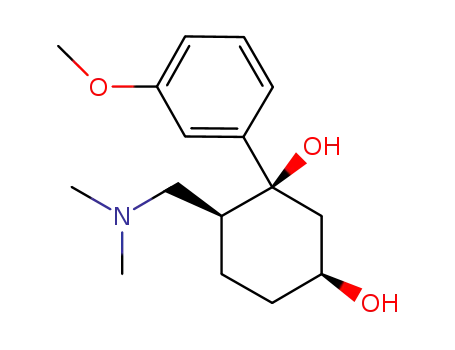 Molecular Structure of 187219-99-4 (AXOMADOL,6-DIMETHYLAMINOMETHYL-1-(3-METHOXY-PHENYL)-CYCLOHEXANE-1,3-DIOL)