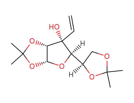 (3aR,5R,6R,6aR)-5-((R)-2,2-dimethyl-1,3-dioxolan-4-yl)-2,2-dimethyl-6-vinyltetrahydrofuro[2,3-d][1,3]-dioxol-6-ol