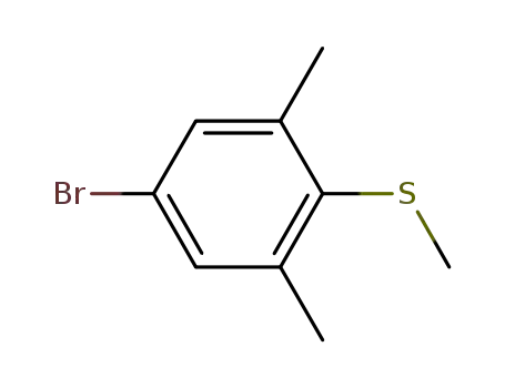 Benzene, 5-bromo-1,3-dimethyl-2-(methylthio)-