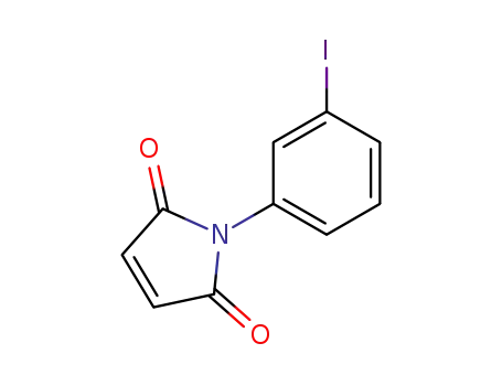 Molecular Structure of 135861-54-0 (N-(3-iodophenyl)maleimide)