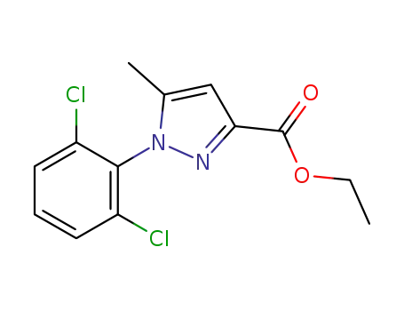 1-(2,6-dichlorophenyl)-5-methyl-1H-pyrazole-3-carboxylic acid ethyl ester