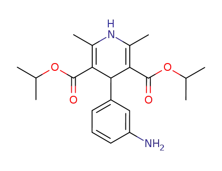 3,5-diisopropyl 4-(3-aminophenyl)-1,4-dihydro-2,6-dimethyl-3,5-pyridinedicarboxylate