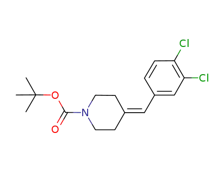 1-Piperidinecarboxylic acid, 4-[(3,4-dichlorophenyl)methylene]-,
1,1-dimethylethyl ester