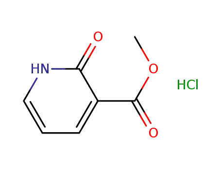Molecular Structure of 203937-66-0 (methyl 2-oxo-1,2-dihydropyridine-3-carboxylate hydrochloride)