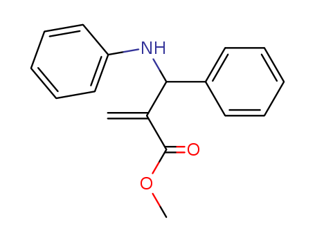 Benzenepropanoic acid, a-methylene-b-(phenylamino)-, methyl ester