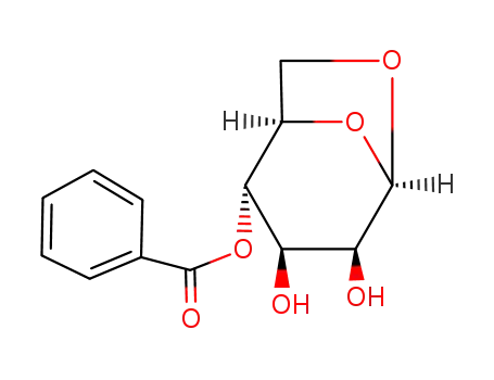 b-D-Mannopyranose, 1,6-anhydro-, 4-benzoate