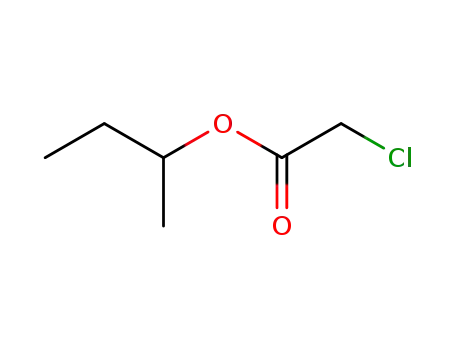 Molecular Structure of 17696-64-9 (butan-2-yl 2-chloroacetate)