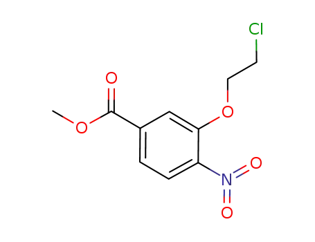 Benzoic acid, 3-(2-chloroethoxy)-4-nitro-, methyl ester