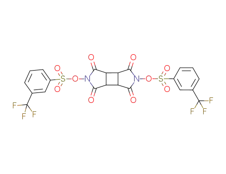 tetrahydro-2,5-bis(3-trifluoromethylphenylsulfonyloxy)cyclobuta[1,2-c:3,4-c']dipyrrole-1,3,4,6(2H,5H)-tetrone