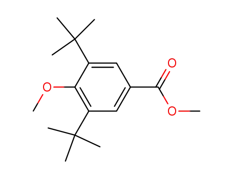 Benzoic acid, 3,5-bis(1,1-dimethylethyl)-4-methoxy-, methyl ester