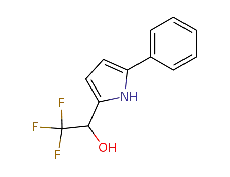 1H-Pyrrole-2-methanol, 5-phenyl-a-(trifluoromethyl)-
