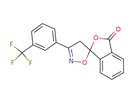 3'-<3-(trifluoromethyl)phenyl>spiro<isobenzofuran-1(3H),5'(4'H)-isoxazol>-3-one