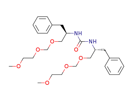 Molecular Structure of 502616-46-8 (2,5,7-Trioxa-10-azaundecan-11-amide,
N-[(1R)-1-[[(2-methoxyethoxy)methoxy]methyl]-2-phenylethyl]-9-(phenyl
methyl)-, (9R)-)